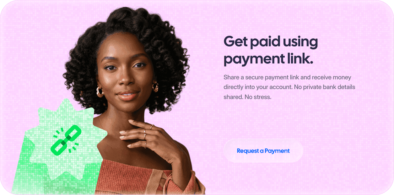 Get paid using payment link